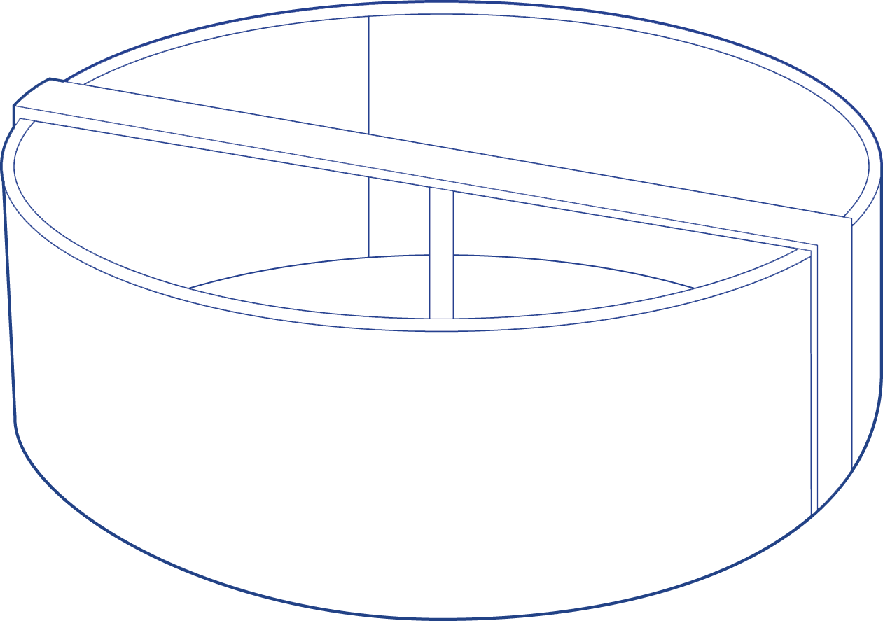 paiolo in rame - illustrazione